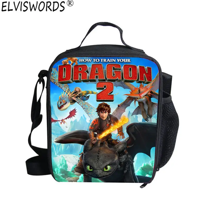 ELVISWORDS How To Train Your Dragon Lunch Bags Hot Bolsa Termica Cool