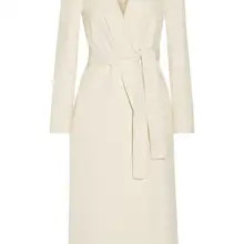 Осень зима модное женское теплое шерстяное пальто длинное женское тонкое кашемировое пальто с отложным воротником и поясом