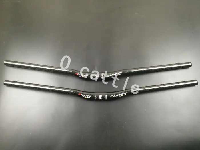 

flat p per carbone guidon or fiber de carbone mountain bike bend riser guidon / right plat guidon jl88388