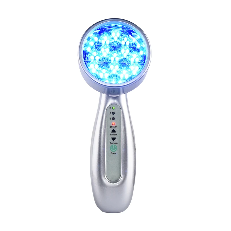 

Foreverlily 48 Powerful LED Lights Spectrometer Beauty Anti-aging Equipment Facial Rejuvenation Device with Replaceable Heads