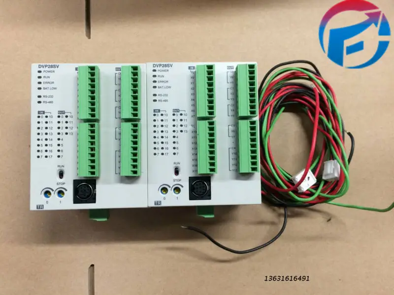 DVP28SV11T2 Delta PLC SV series 28 point 16DI 12DO (NPN транзистор) DC power SRAM Новый с кабелем