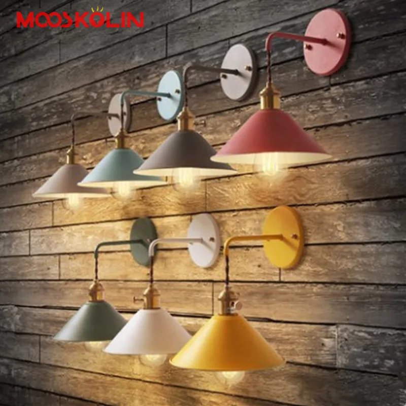 Настенный светильник винтажный светодиодный|iron wall sconces|led lightwall sconce |