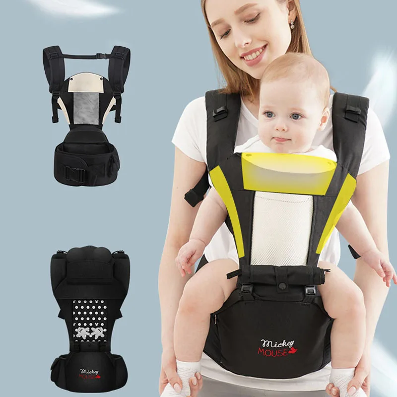 

Disney Baby Carrier Comfortable Sling Backpack Newborn Holder Front Facing Hipsit Pouch Wrap Kangaroo Carrying Child Gear