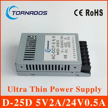 

5V2A 24V0.5A Ultra thin dual output switching power supply 5v 24v for led driver Strip light smps 85V-264V AC Input