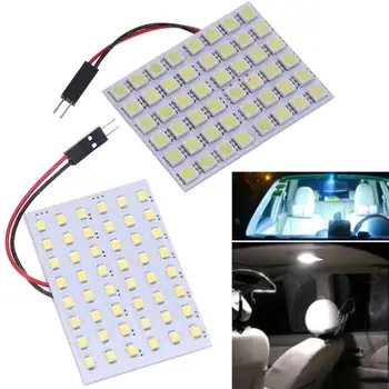 

High quality T10 5050/3528 48SMD LED Car Interior White Light On-board Panel Light Car Interior Reading Bulb