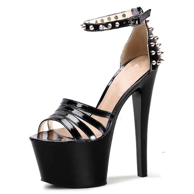 17cm Fashion high heels sexy ultra thin heels high heeled shoes ...