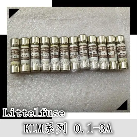 

Boshi Man BUSSMANN imported original American Fast-Acting Ceramic Fuse KLM series 0.1-30A 600V