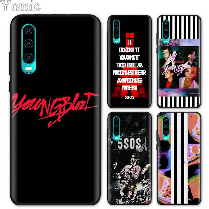 

5Sos YOUNGBLOOD Black Phone Cases for Huawei P30 P20 Pro P9 P10 P20 P30 Lite P Smart Plus Mate 10 20 Lite Soft Case Cover