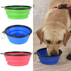 Горячая Складная миска для собак замедление еды обучение портативный туристическая миска для наружного LSF99