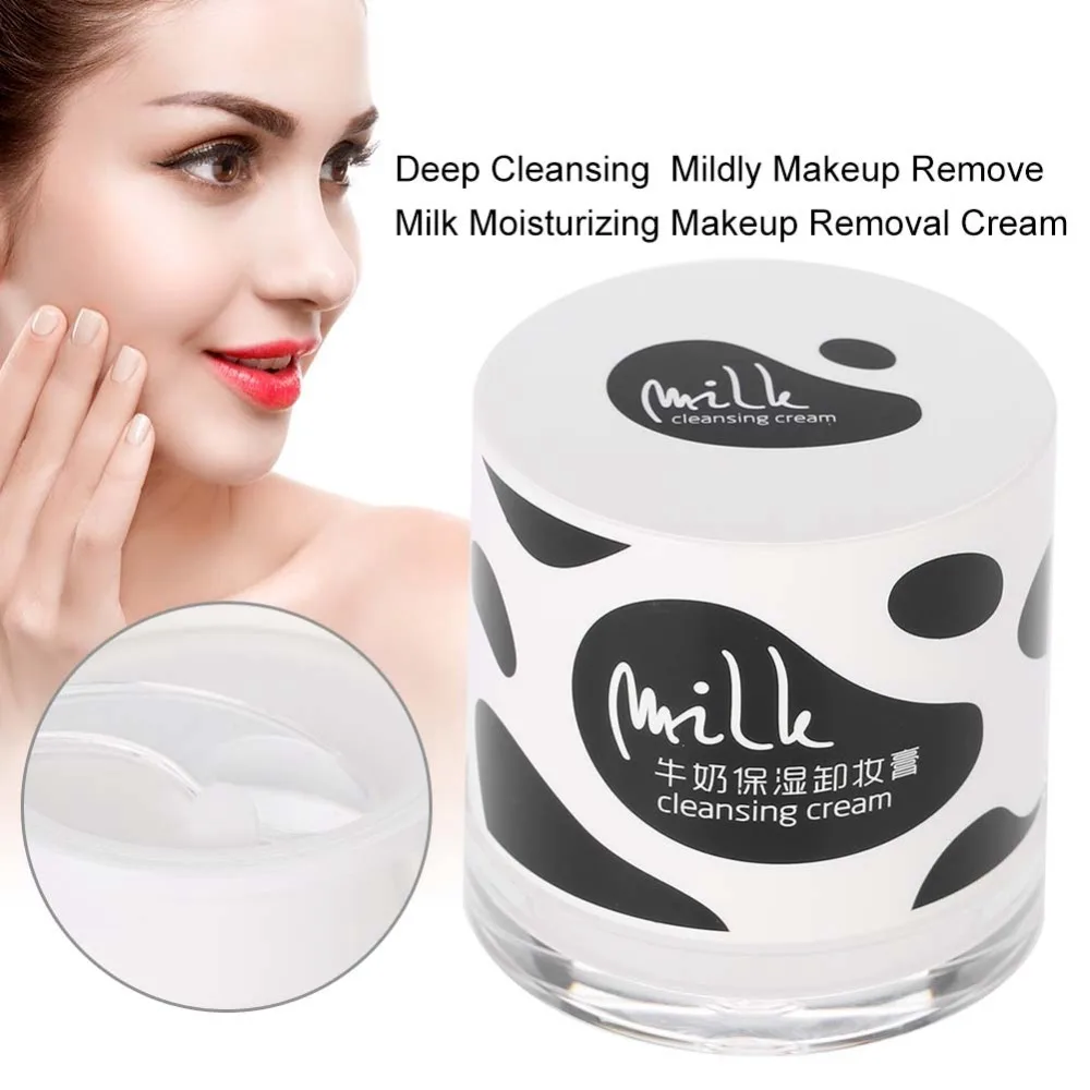 

45g Mildly Facial Makeup Remover Cream Make Up Cleanser Pore Deep Cleansing Milk Cream