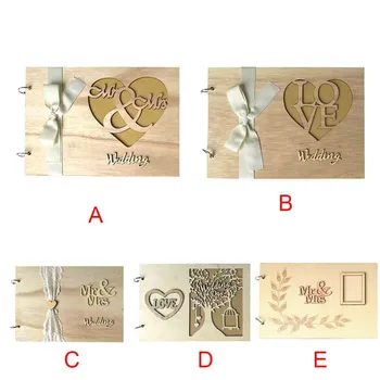 

1Pcs Guest Book Memorable Simple Message Board Sign Book Gift for Wedding Party