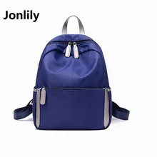 Jonlily Korean Style Women s Oxford Waterproof backpack Bags Fashion Trend Leisure All match Retro Travel