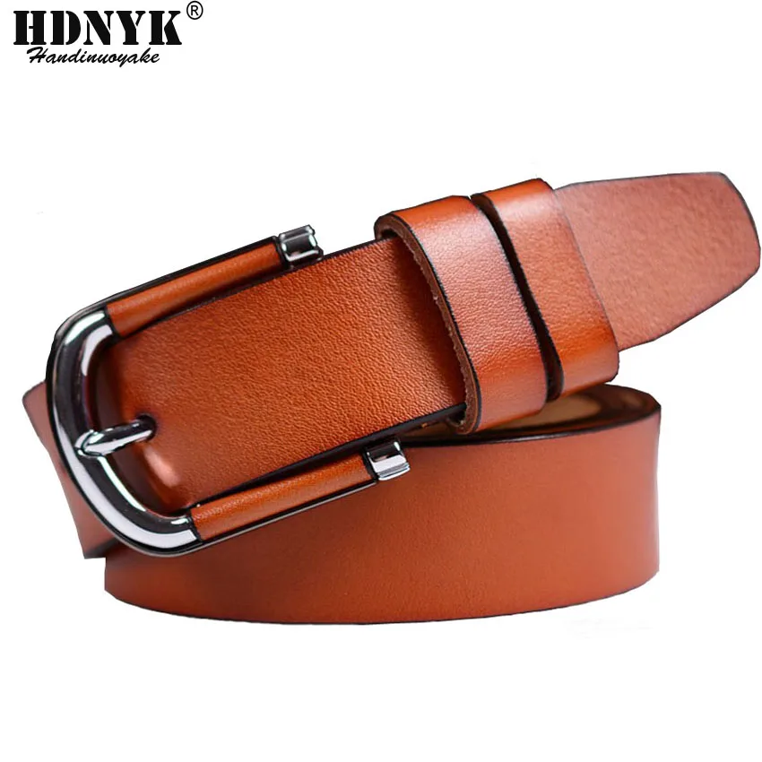 

Epacket Free Shipping Brand Design Genuine Leather Womens Belts Luxury 100% Cowhide Belt Strap High Quality Belts For Female
