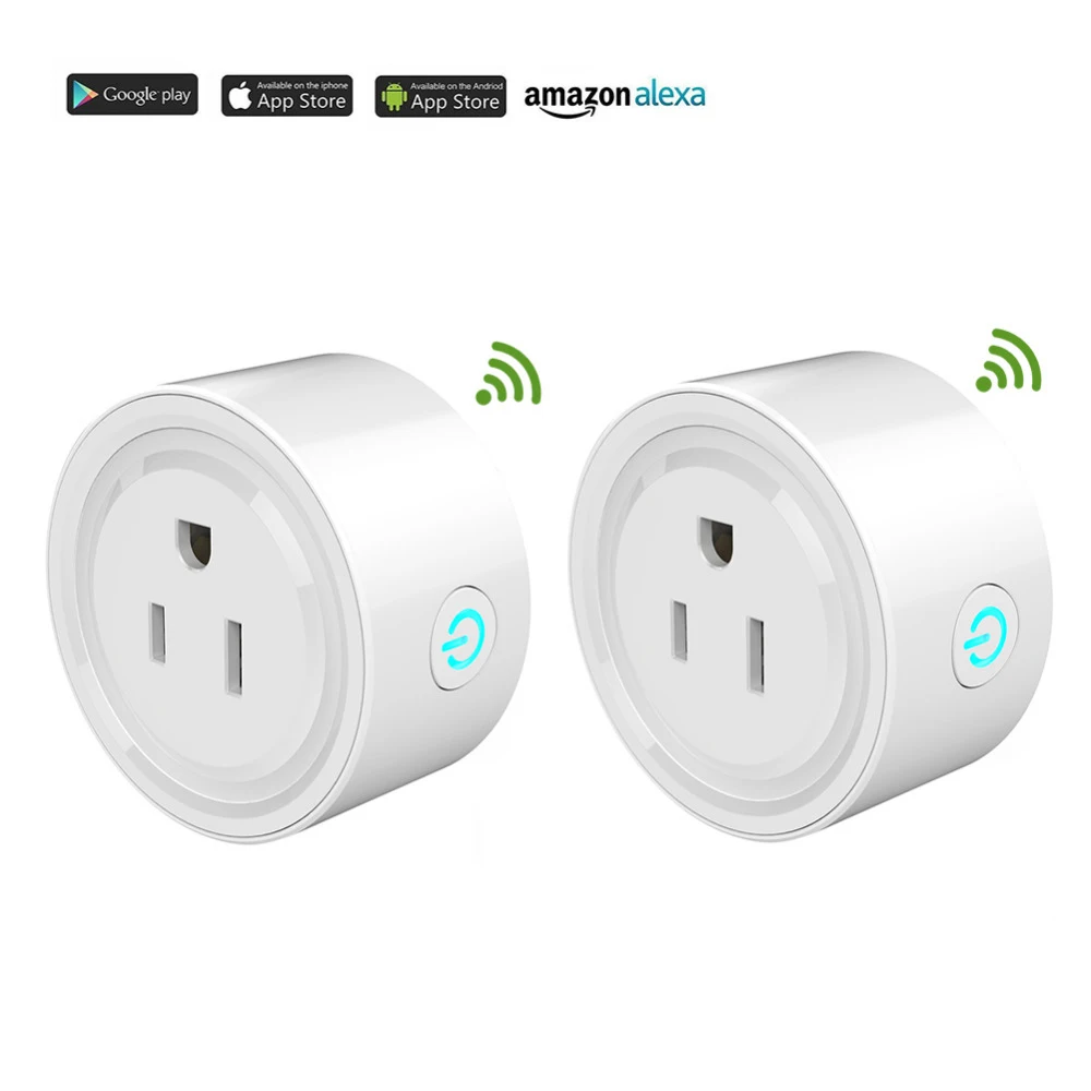 Wifi Smart Plug US Plug умный выбор времени розетка Беспроводное управление выходом функция вилка для умного дома Автоматизация с помощью приложения EWelink