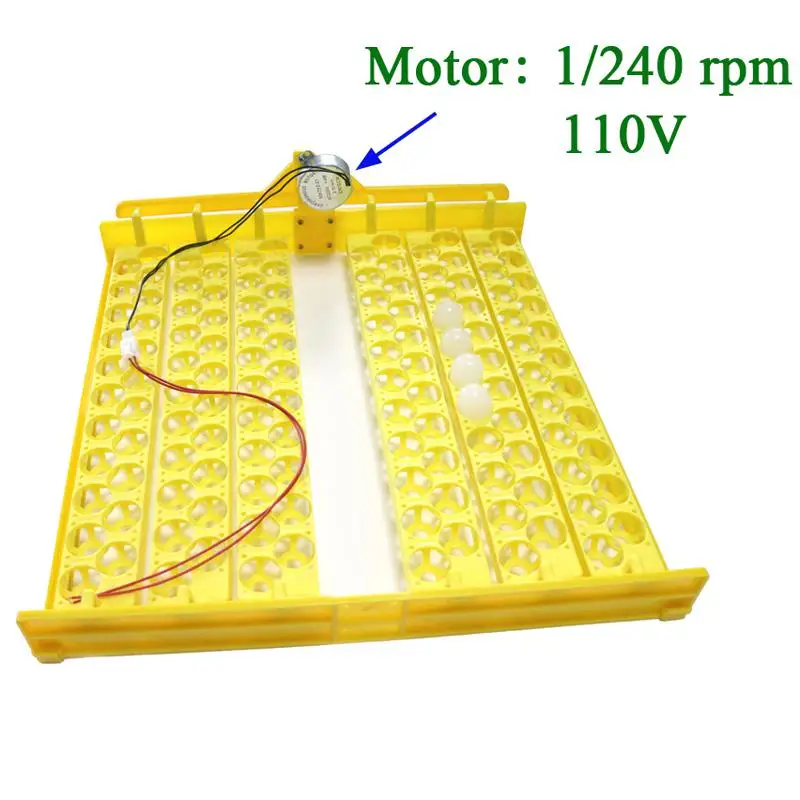 Новинка 132, инкубация для яиц, птиц, Автоматически поворачивает яйца, попугай, перепелиный инкубационный лоток, оборудование для инкубации птицы - Цвет: 1I240 110V