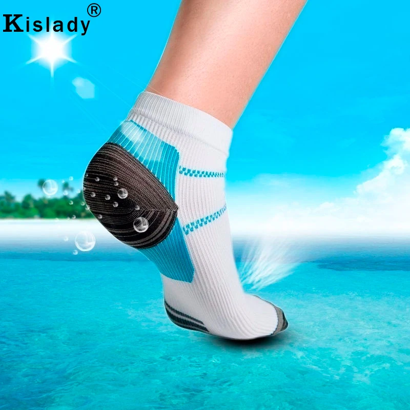 

Outdoor Miracle Men's Function Socks Anti-fatigue Foot Compression Socks Unisex Heel Spurs Arch Pain Plantar Fasciitis Socks
