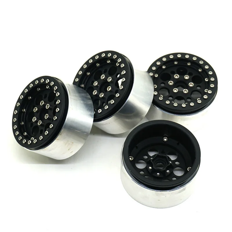 

2.2" Beadlock Wheel Rims Hubs For 1:10 RC Rock Crawler SCX10 Wraith 90018 90022 90027 90046 90047 CC01 TRX4 TF2