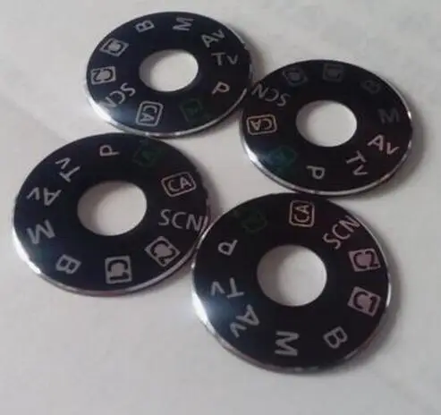 

SLR digital camera repair replacement parts 70D top cover mode dial signage / rating plate for Canon