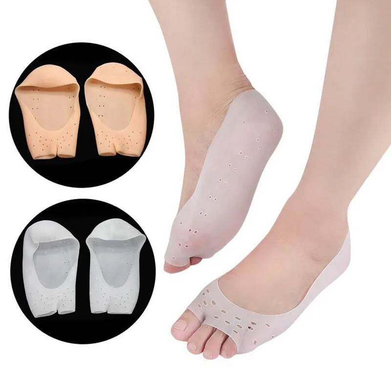 Toe Separator Socks Half Yard Silicone Sock Breathable Bunion