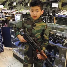 Наружная камуфляжная форма для страйкбола, Детский костюм, военная Боевая форма одежды, комплекты одежды, камуфляжный спортивный комплект для мальчиков