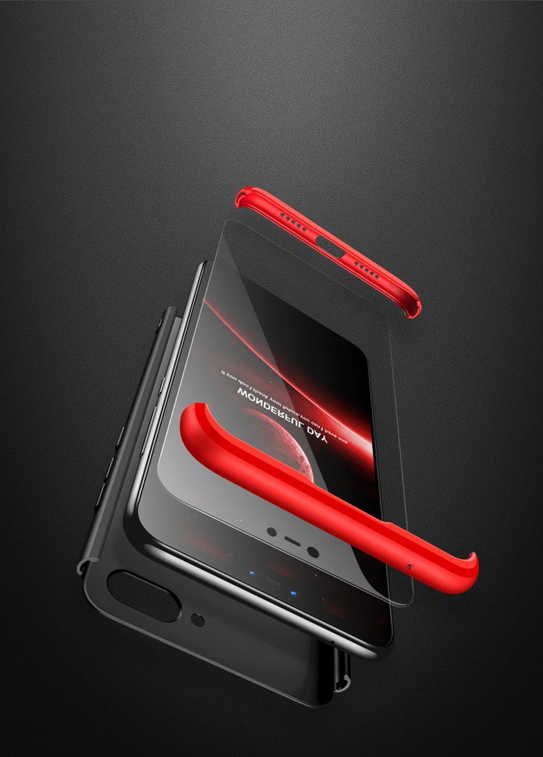 Полный защитный чехол для Xiaomi Mi 8 Lite противоударный матовый чехол на заднюю панель телефона для Xiaomi Mi 8 M8 Lite PC жесткий чехол Coque Fundas