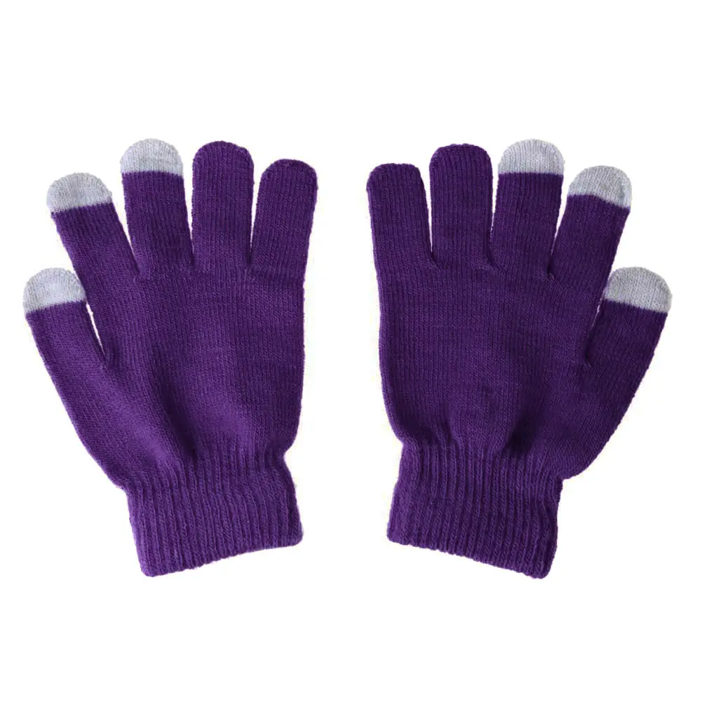 

1 Pair Unisex Winter Warm Capacitive Knit Gloves Hand Warmer For Touches Screen Smart Phone GDD99