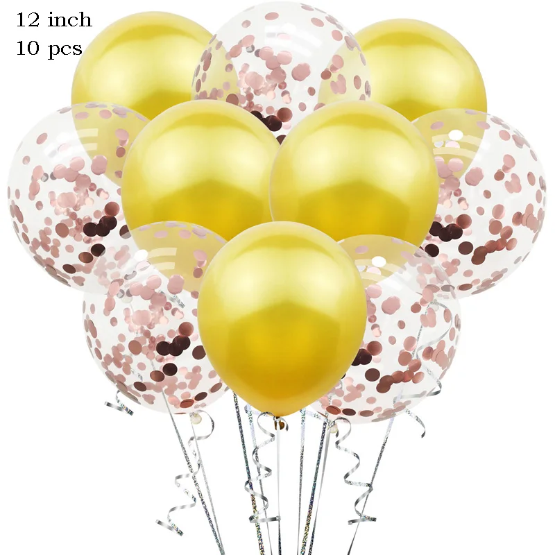 Leeiu 10 шт. смешанные рождественские украшения Зеленые конфетти воздушные шары для дня рождения свадебные жемчужные латексные поставка шаров для праздников - Цвет: 17