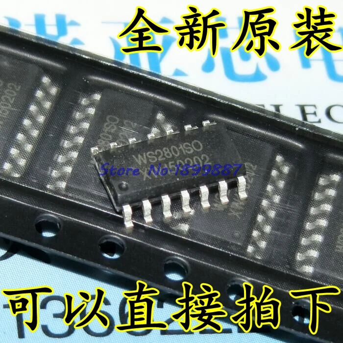 

10pcs/lot WS2801SO WS2801 SOP14ORIGINAL IC In Stock
