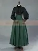 Jupe Steampunk Vintage style victorien, gothique, longue taille haute, Maxi avec taille à lacets par dentelle de jardin ► Photo 3/6