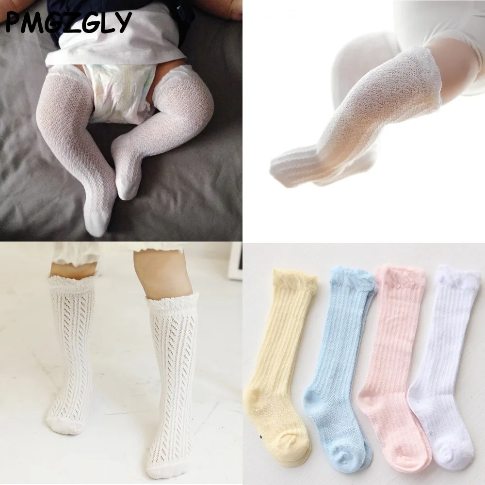

Kids Children Leg Warmer Spring Boy Girls Socks Knee High With Bow Socks Newborns Knee High Socks Cotton Breathable Summer