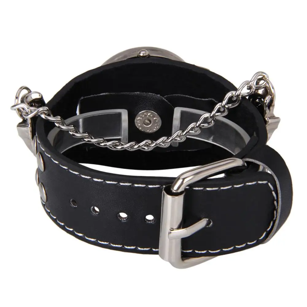 New Copper Unique Skull Quartz Punk Watches Luxury Style Heavy Metal Rivet Watch Tide Head Leather Pin Buckle Punk Watch New Copper Unique Skull Quartz Punk Watches Luxury Style Heavy Metal Rivet Watch Tide Head Leather Pin Buckle Punk Watch
