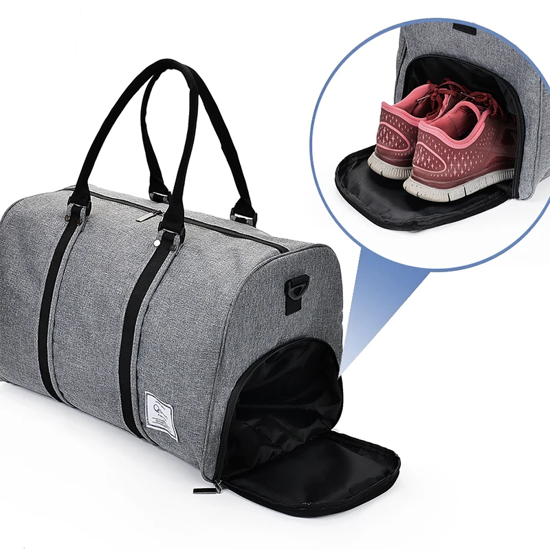 New Large Professional Canvas Men Women Sport Gym Bag Training Fitness