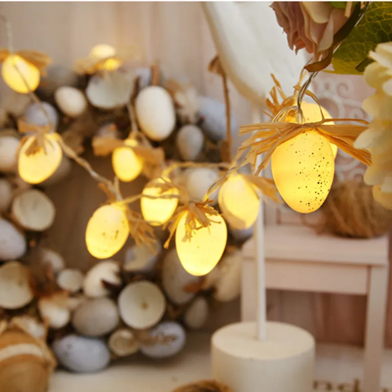 REEDBUCK Led Fairy Lights 10 / 20 Easter Egg String 1.5M Battery/ 3M EU