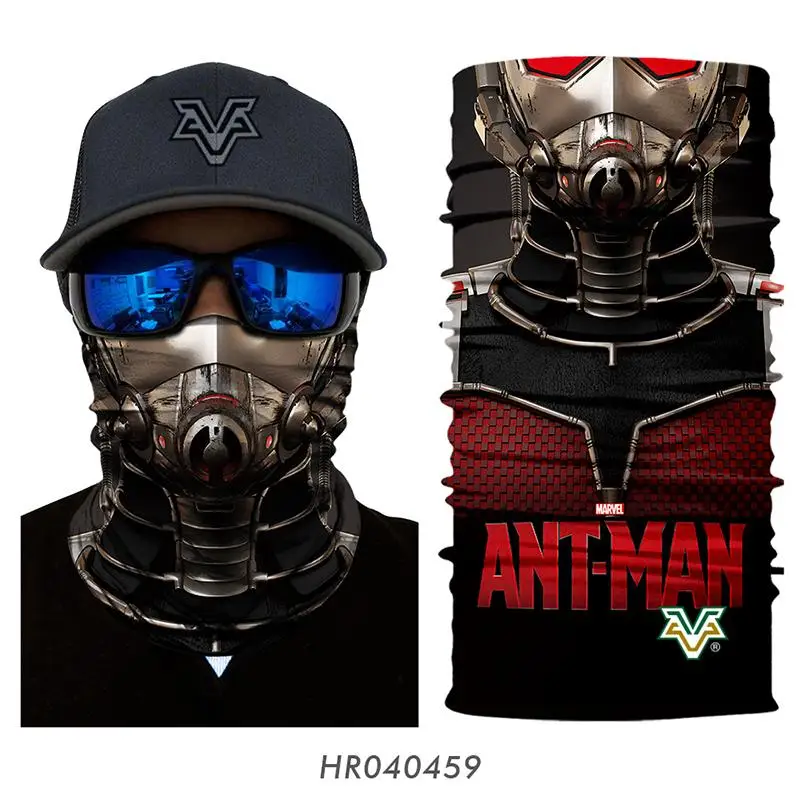 

The Avengers 4 Cosplay Face Mask Bicycle Motorcycle Bandana Men Braga Cuello Motorbike Ant-Man Scarf Masque Venom Mask Bandanas