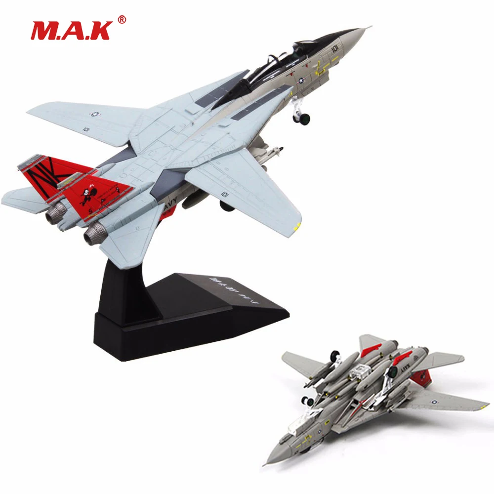 Детские игрушки 1/100th Tomcat американские самолёты Grumman F-14 истребитель ВВС модель самолета Модель Игрушка коллекция подарок на год