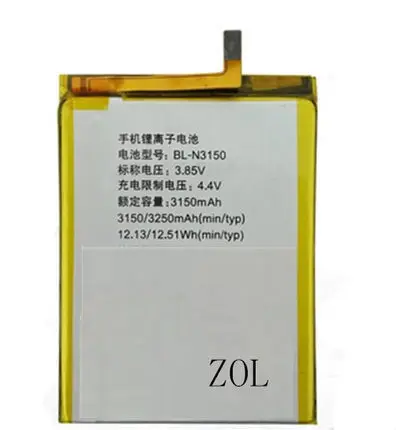 Высококачественный аккумулятор MATCHEASY 3150 мАч BL-N3150 для Gionee S6 GN9010 с номером