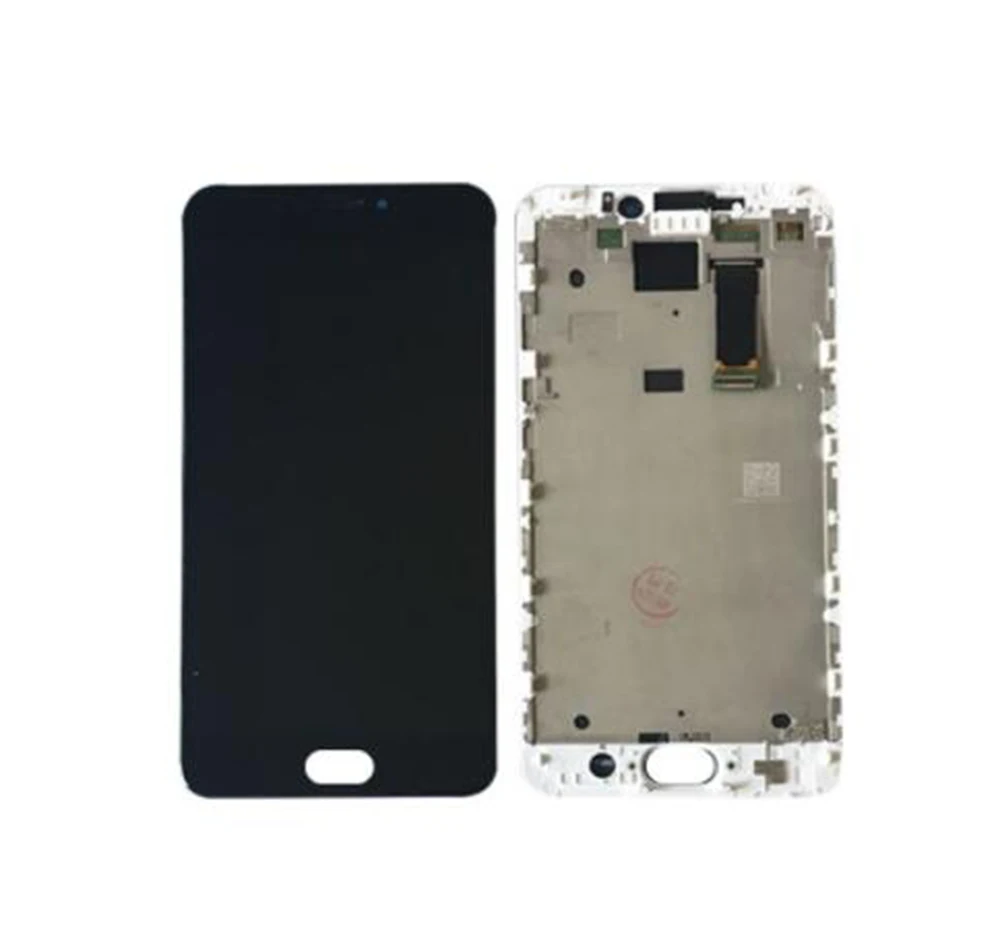 

Sinbeda High Quality LCD Pantalla For Meizu MX6 LCD Display Touch Screen Digitizer Assembly + Frame Replacement Black/White