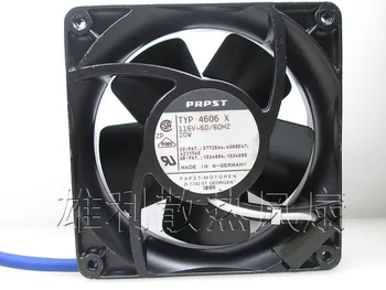 

Original Germany PAPST TYP 4606X 115V 20W 120*120*38MM 12CM full metal temperature cooling fan