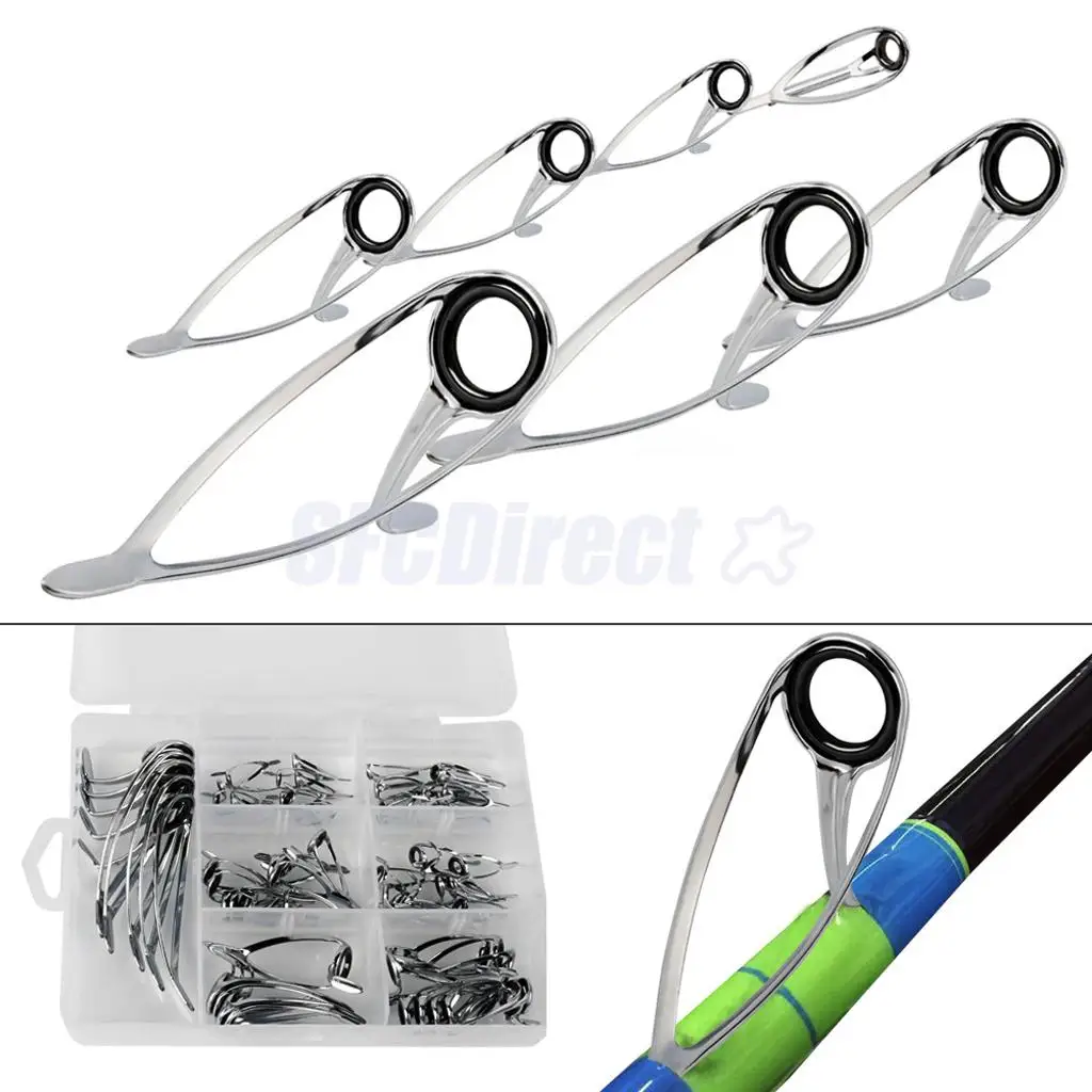 St Croix Rods Fishing Rod Tip Repair Kit Stainless Steel Guide