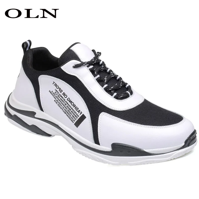 Oln Новый Для мужчин кроссовки Марка обувь для ходьбы уличная спортивная обувь для пробежек для Для мужчин супер легкий Открытый Спортивные