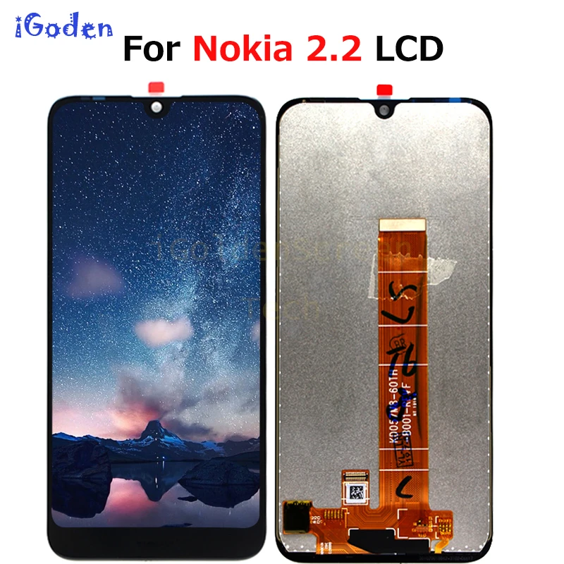 

100% Tested For Nokia 2.2 LCD Display Touch Screen Digitizer Assembly Repair Replacement Parts For Nokia 2.2 LCD Screen