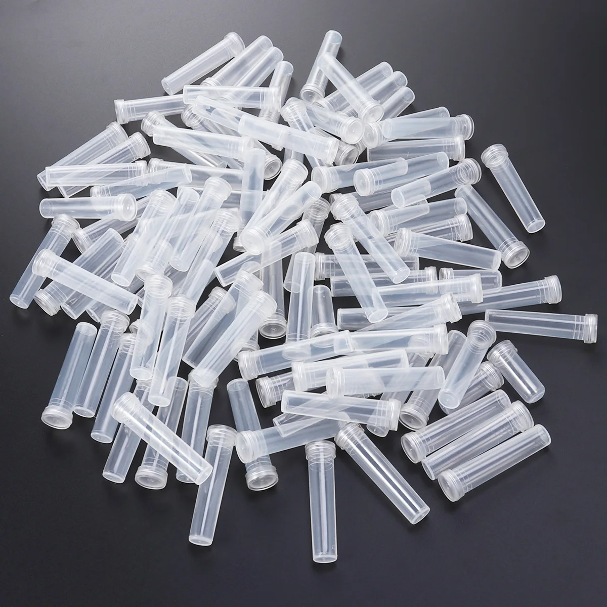 Nutrition Flower Plastic Tube Transparent Water Flower Tube Cap Flower Water Container Florist Supplies For Nutrition Storing