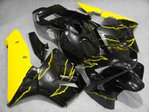 

Motorcycle Fairing kit for HONDA CBR600RR F5 03 04 CBR 600RR 2003 2004 cbr 600 ABS yellow gloss black Fairings set