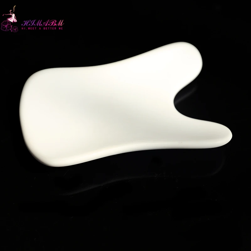 HIMABM Chinese Ceramic guasha board massage tool scraping tool for body massage acupuncture HIMABM Chinese Ceramic guasha board massage tool scraping tool for body massage acupuncture