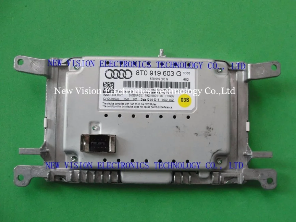 8T0 919 603 G дисплей экран ЖК монитор панель для Audi A4 A4L A5 S4 S5 Q5 SQ5 RS5 RS4|ЖК-модули| |