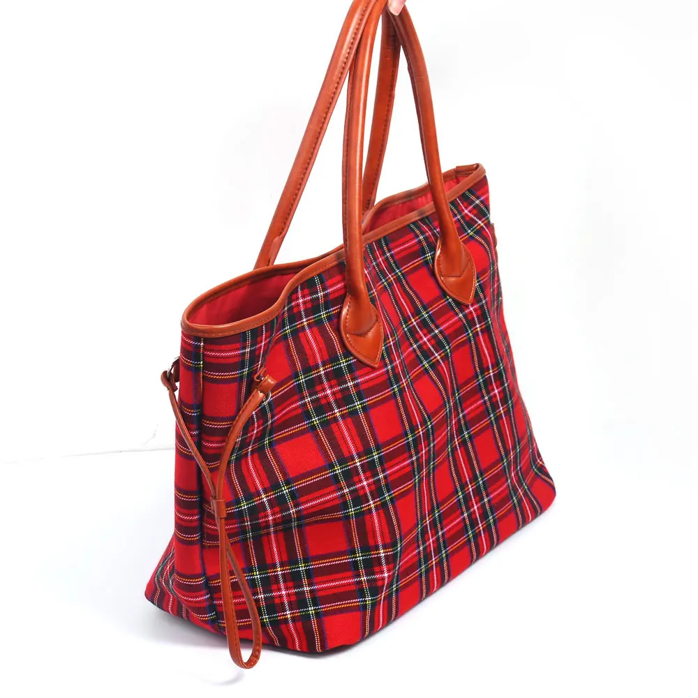 Women Handbag With Two PU Strings
