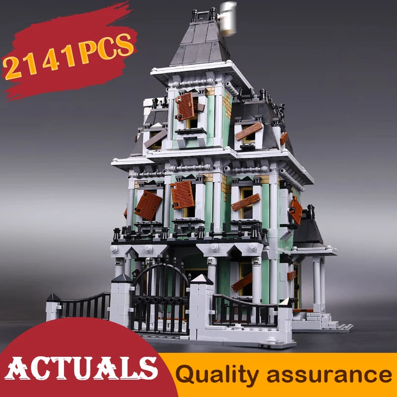 

16007 Monster Fighters Haunted House Building Blocks Figures Model Bricks Hobbies Toys Boy Gift Compatible LegoINGlys 10228