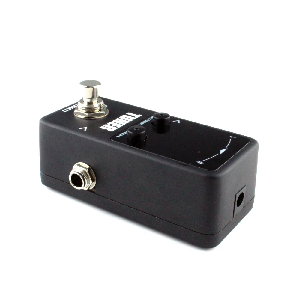 KOKKO TUNER Mini Electric Guitar Pedal Tuner Effect Device Guitar Accessories Guitarra Bass Violin Ukelele Instruments Part