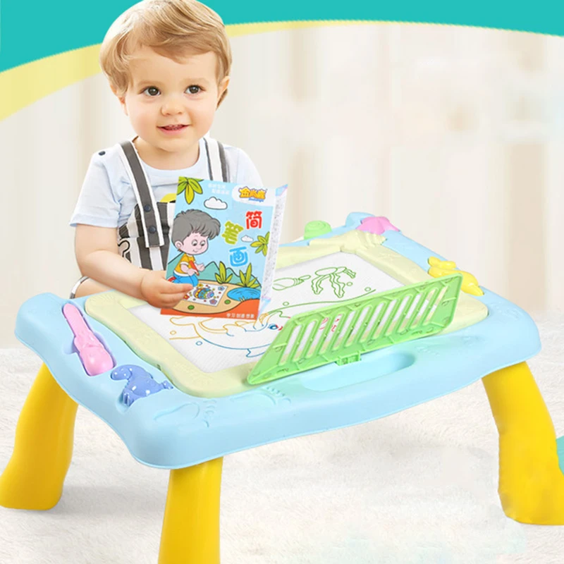 

Children Magnetic Painting Graffiti Board Table Toy Multifunctional Learning Erasable Drawing Writing Doodle Toys Gift For Kids