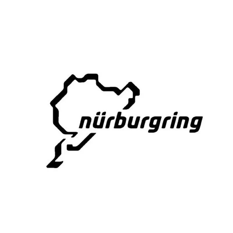 Hotmeini The Racing Track Nurburgring стикер для автомобиля Гоночная машина автоспорта виниловая